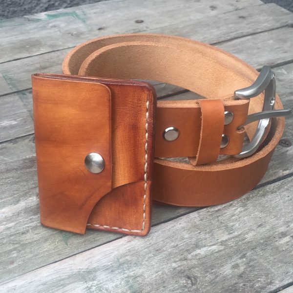 Charlie Card Wallet and Mens Classic Belt Combo Deal